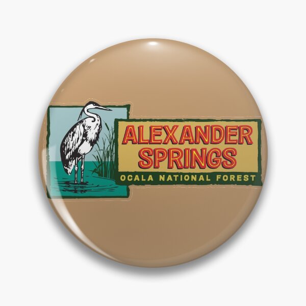 Item preview, Alexander Springs, Ocala National Forest, vintage style designed and sold by Adam Icenogle.