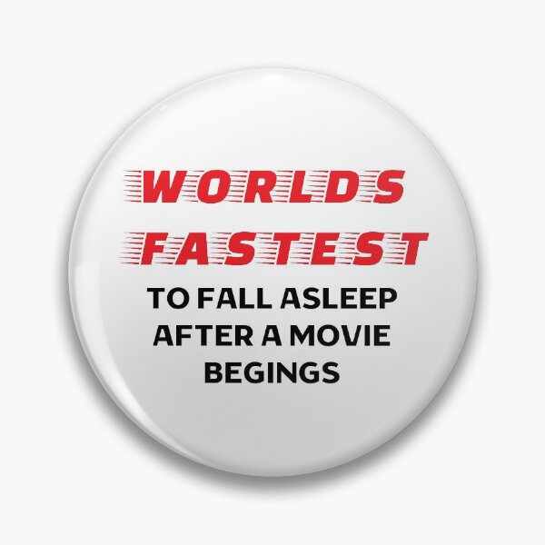 Item preview, Worlds fastest to fall asleep after a movie begins designed and sold by littlerhody.