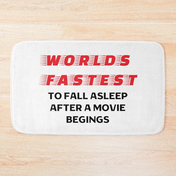 Item preview, Worlds fastest to fall asleep after a movie begins designed and sold by littlerhody.