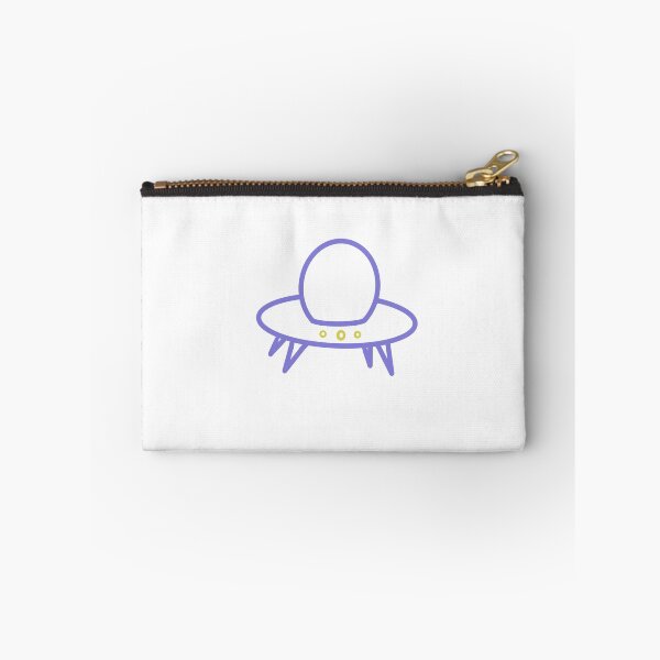 Item preview, Purple and Yellow Space Ship designed and sold by CPArtStudios.