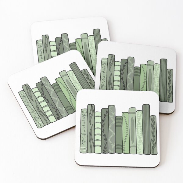 Item preview, My Green Bookshelf designed and sold by Harley Rae Designs.