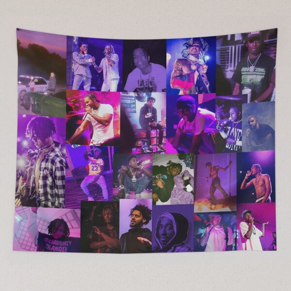 Item preview, purple rap collage designed and sold by morgananjos.