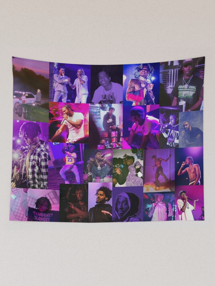 Rap cheap collage tapestry