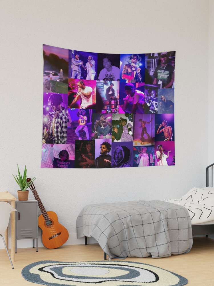 Rap collage online tapestry