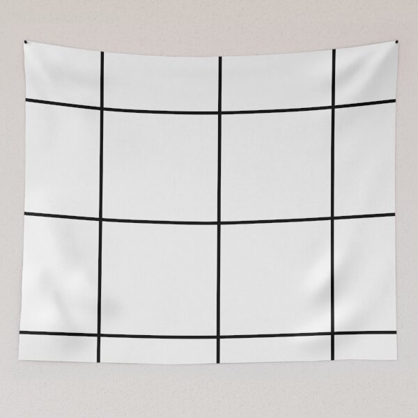 Item preview, plain old black and white squares designed and sold by duvet-day.