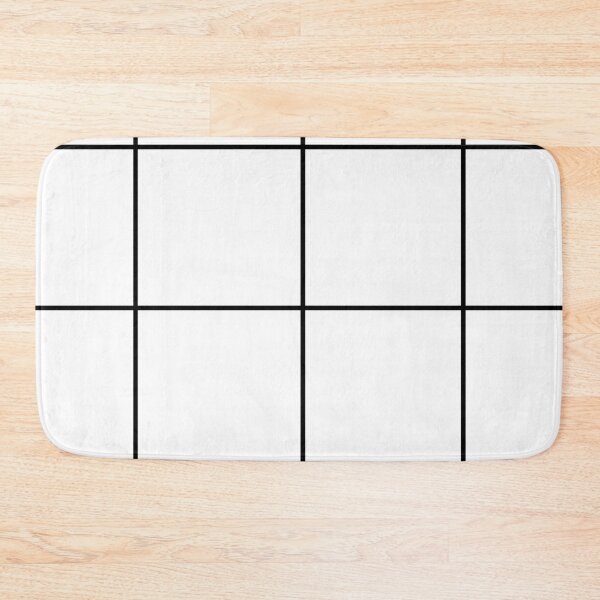 Item preview, plain old black and white squares designed and sold by duvet-day.