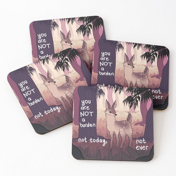 Item preview, "You Are Not a Burden" Forest Deer designed and sold by thelatestkate.