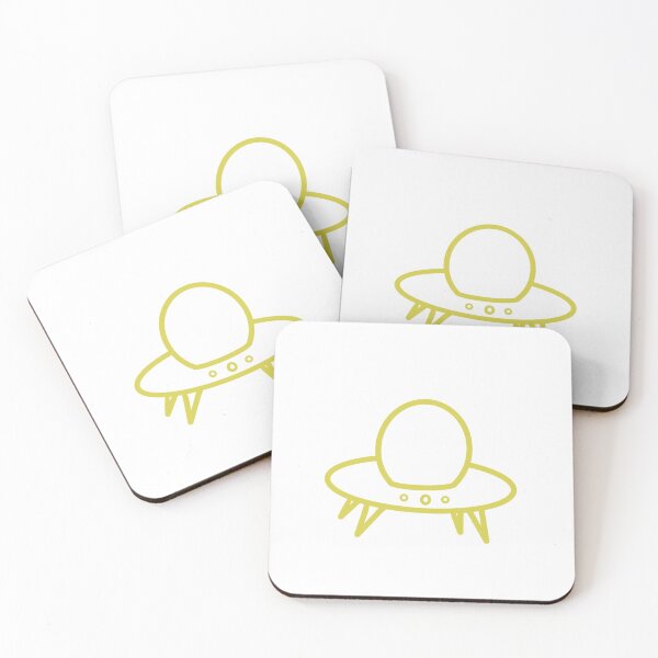 Item preview, Yellow Space Ship designed and sold by CPArtStudios.