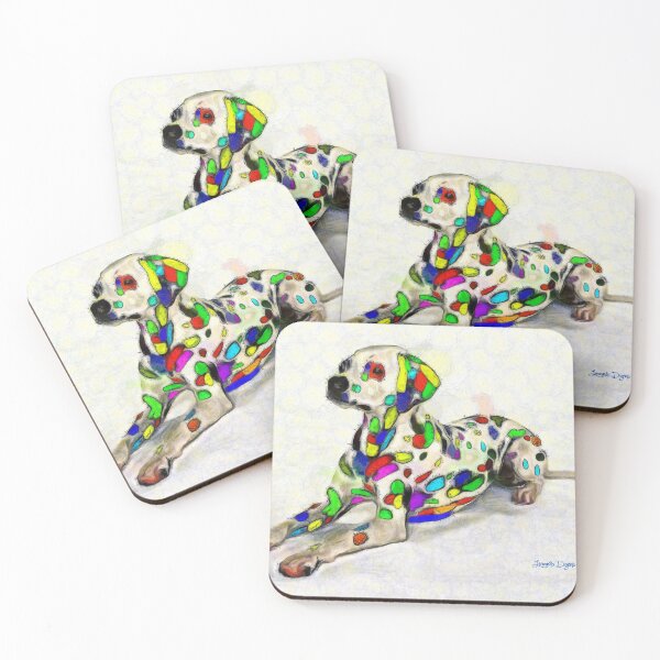 Item preview, Colorful Dalmatian designed and sold by LeonardoDigenio.