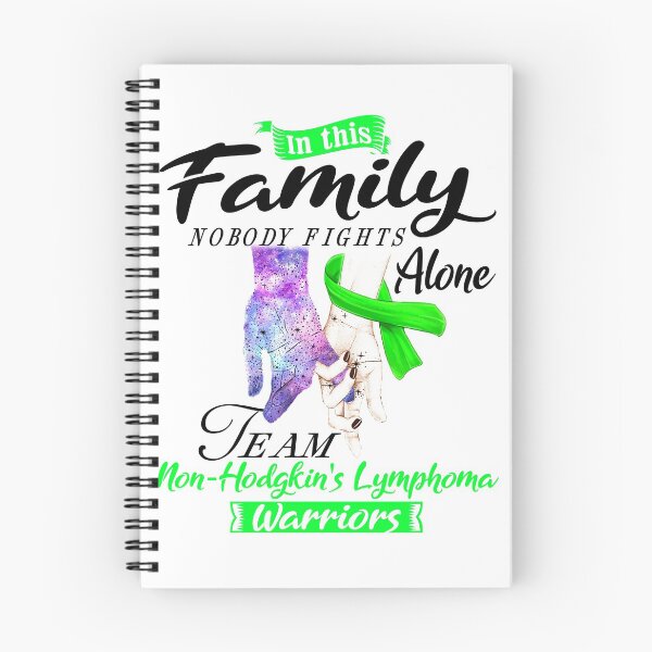 Item preview, In This Family No One Fights Alone Team Non-Hodgkin's Lymphoma Warrior designed and sold by deputylove.