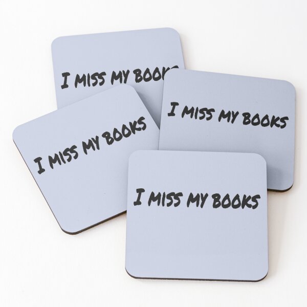 Item preview, I miss my books designed and sold by thewhalewhaley.