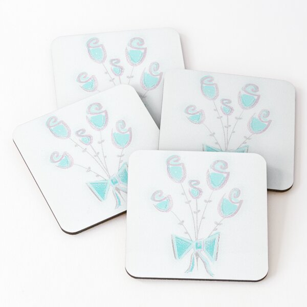 Item preview, Tiffany Preppy Flower Print/Poster designed and sold by Megiley.