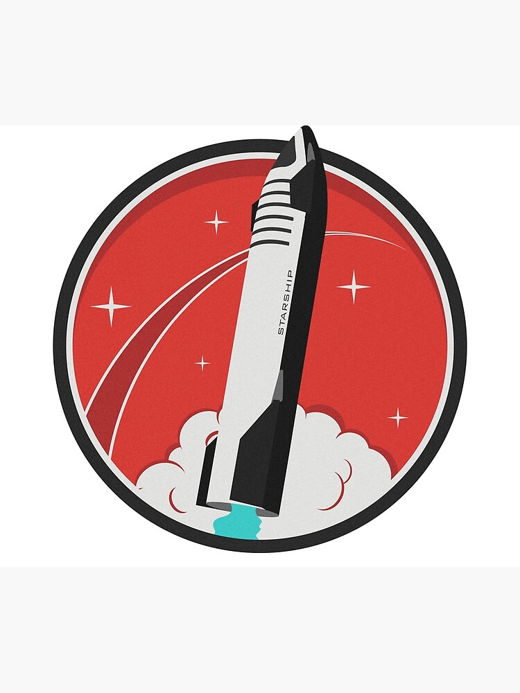 Vintage Starship Mission Patch Premium Matte Vertical Poster sold by ...