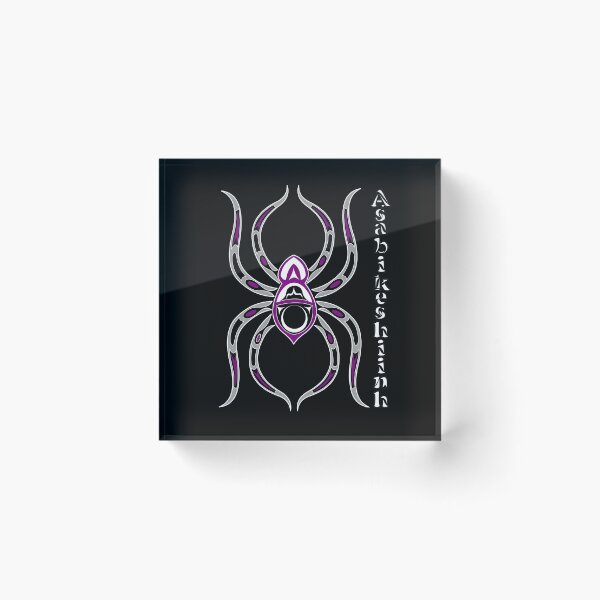 Item preview, Asabikeshiinh (spider) Asexual Pride designed and sold by KendraHowland.
