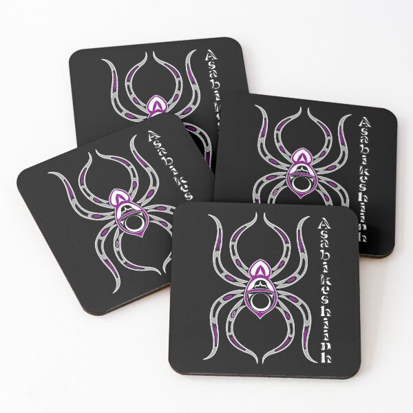 Item preview, Asabikeshiinh (spider) Asexual Pride designed and sold by KendraHowland.
