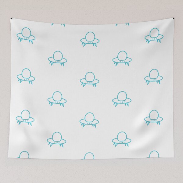 Item preview, Blue Space Ship designed and sold by CPArtStudios.