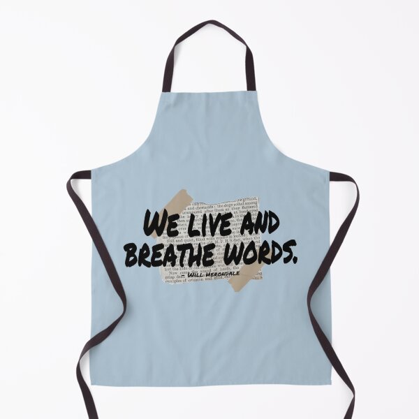 Item preview, We live and breathe words designed and sold by thewhalewhaley.