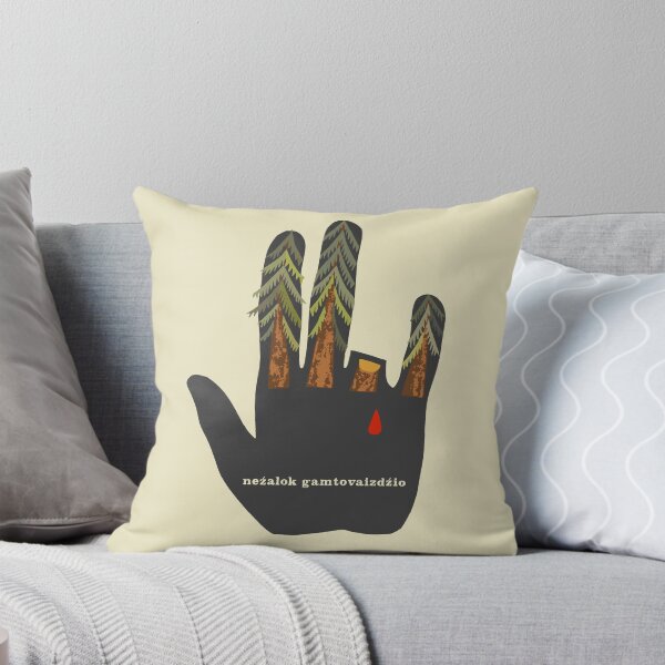 Item preview, Don't Hurt The Landscape - Soviet Propaganda, Lithuanian, Environmentalism, Climate Change, Save the Trees designed and sold by SpaceDogLaika.