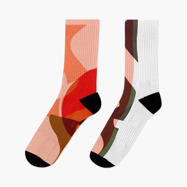 Item preview, Modern abstract sunset illustration designed and sold by BlochHauss.