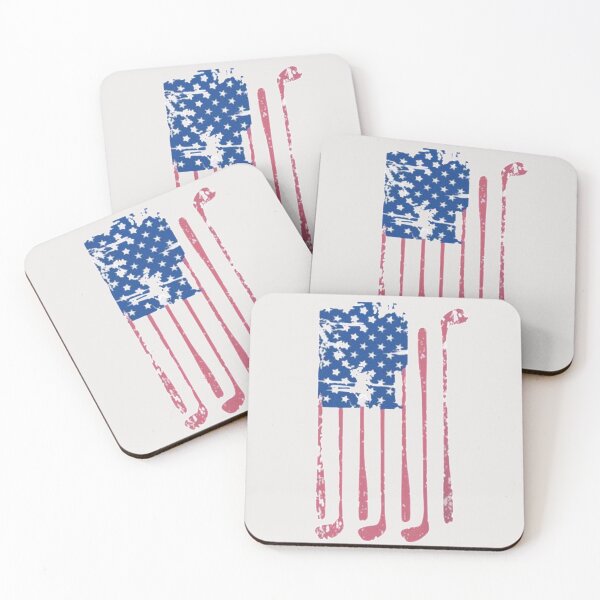 Item preview, American Flag Golf t-shirt USA Tee designed and sold by chanat3659.