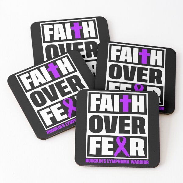 Item preview, Faith Over Fear Hodgkin's Lymphoma Awareness designed and sold by Gillosina.