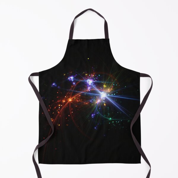 Item preview, Beautiful Abstract Pattern Of Colored Smooth Lines On A Black Background designed and sold by tatkhagata.
