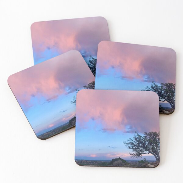 Item preview, Faraway Rain and Tree Outline in the Sunset  designed and sold by Stephanie Sparks.