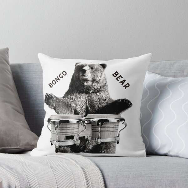 Item preview, Bongo Drum Bear  Find this Great Image on Clothing and Home Decor designed and sold by mydesignsbylar.