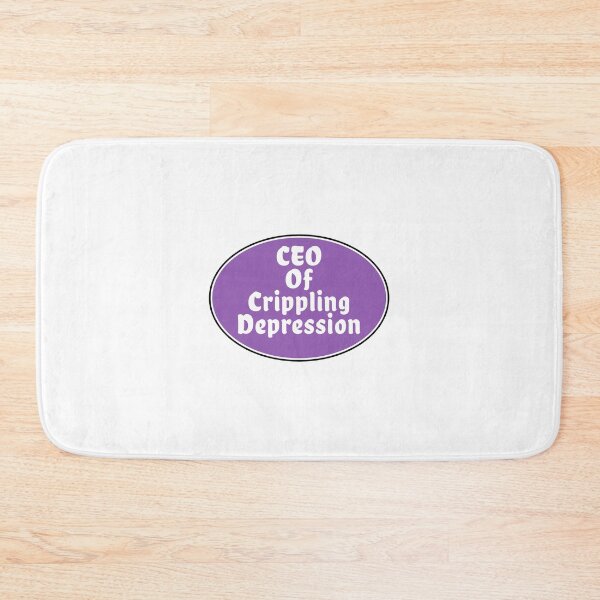 Item preview, CEO of crippling depression ironic meme designed and sold by Captain-Jackson.