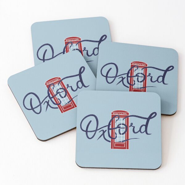 Item preview, Navy Oxford Mississippi Telephone Booth  designed and sold by AnnakdScott.