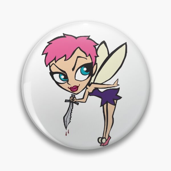 Item preview, Evil stabby fairy designed and sold by EKvintage.