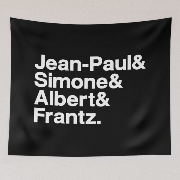 Item preview, Jean-Paul & Simone & Albert & Frantz designed and sold by Good-Looking Corpse.