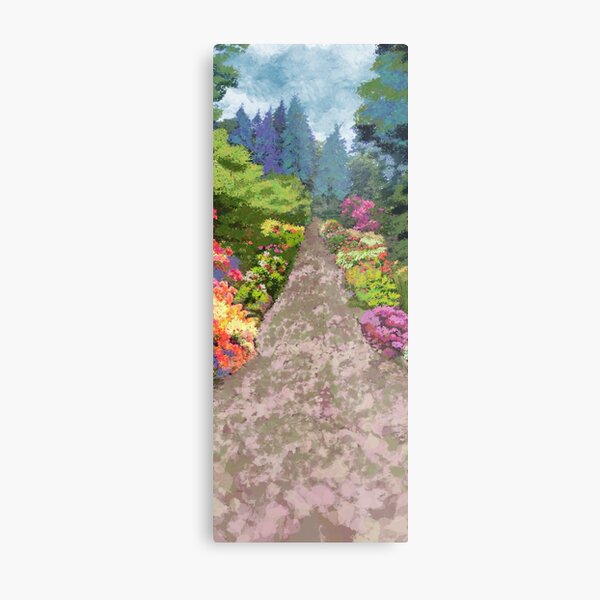 Item preview, Tall Garden Path - Image to symbollically widen a hallway or staircase designed and sold by ninesteps.