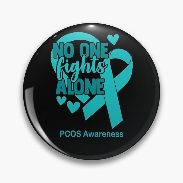 Item preview, No One Fight Alone PCOS Awareness designed and sold by Sabfit.