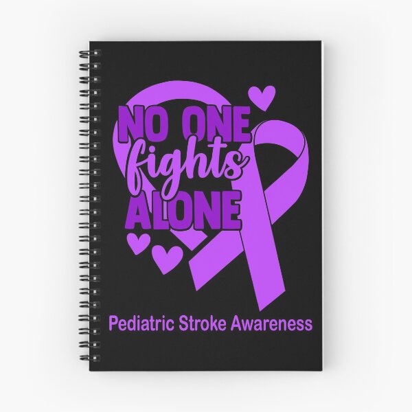 Item preview, No One Fight Alone Pediatric Stroke Awareness designed and sold by Sabfit.