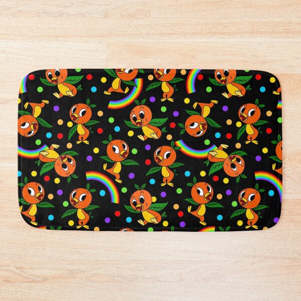 Item preview, Orange Rainbow Bird on Black designed and sold by Sharilea.