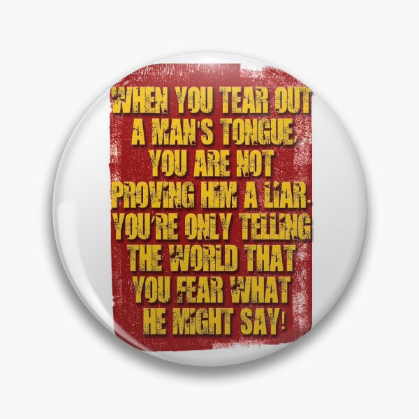 Item preview, Tear out a man's tongue designed and sold by OneDerLand-Shop.