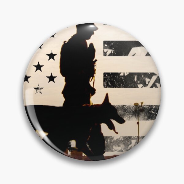 Item preview, K-9 Working Dog Handler designed and sold by Jared Davies.