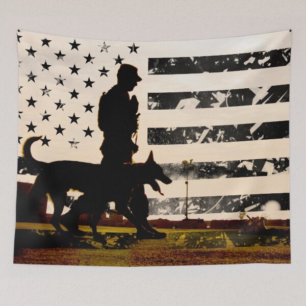 Item preview, K-9 Working Dog Handler designed and sold by Jared Davies.