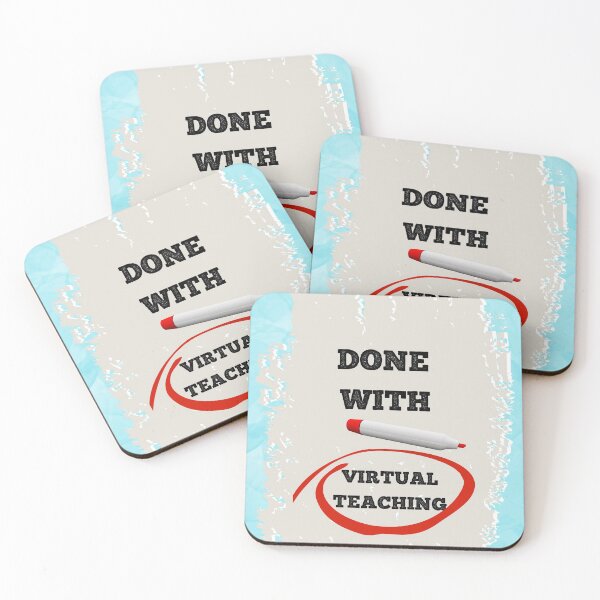 Item preview, Done With Virtual Teaching designed and sold by whitedove457.