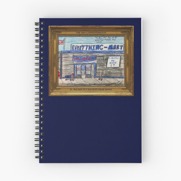 Item preview, 10 Commandments: (II) DO NOT PUT FAITH IN FALSE IDOLS  designed and sold by SAMGordonART.