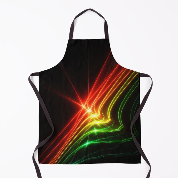 Item preview, Beautiful Abstract Pattern Of Colored Smooth Lines On A Black Background designed and sold by tatkhagata.