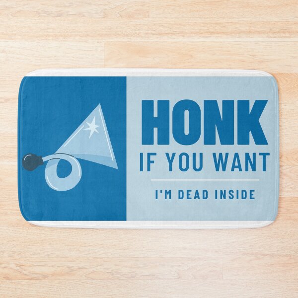 Item preview, Honk if you want, I'm dead inside - Car Bumper designed and sold by FallenFeline.