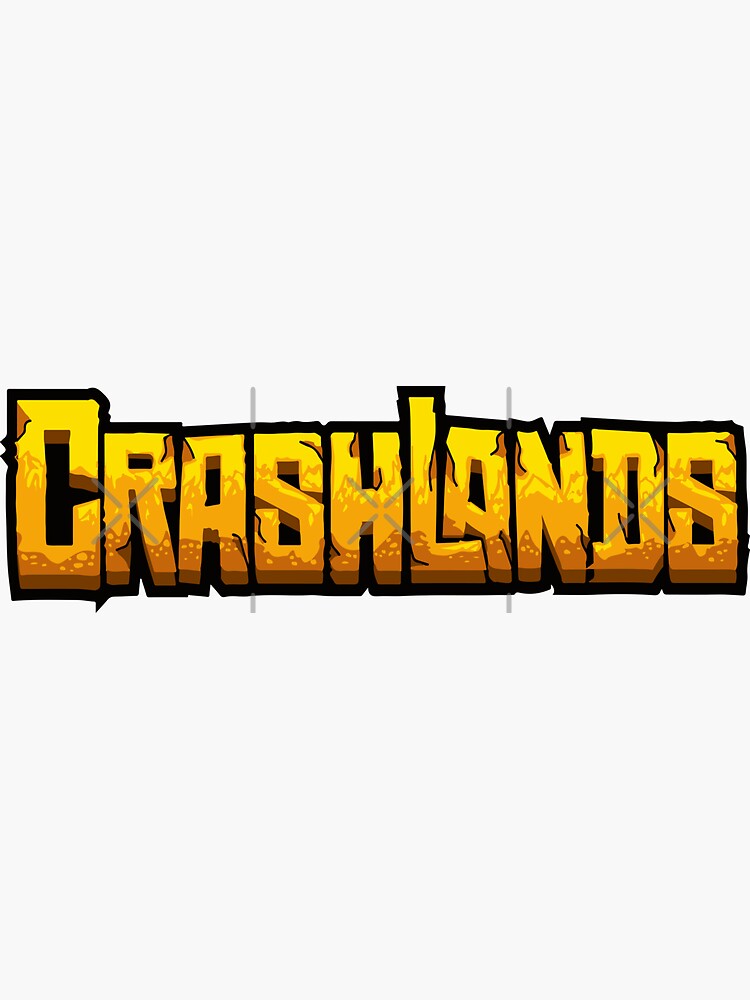 "Crashlands Sticker" Sticker for Sale by ilo27 Redbubble