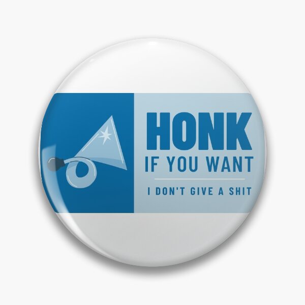 Item preview, Honk if you want, I don't give a shit - Car Bumper designed and sold by FallenFeline.