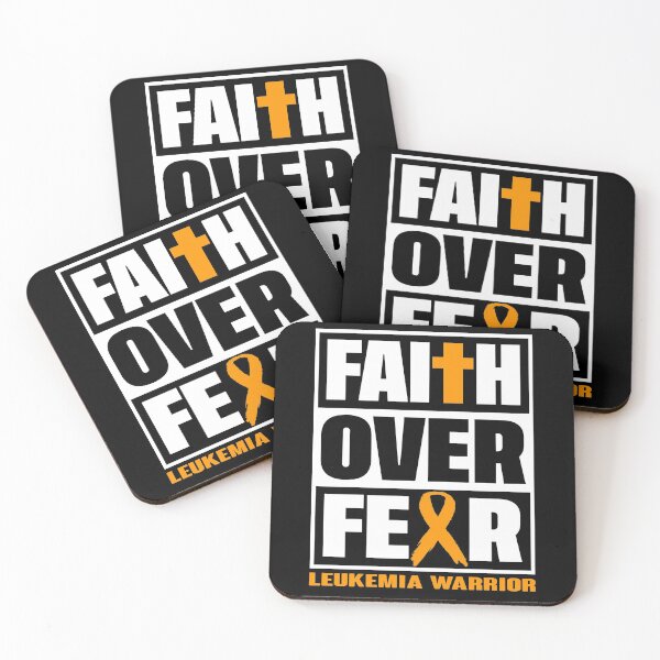 Item preview, Faith Over Fear Leukemia Awareness designed and sold by Gillosina.