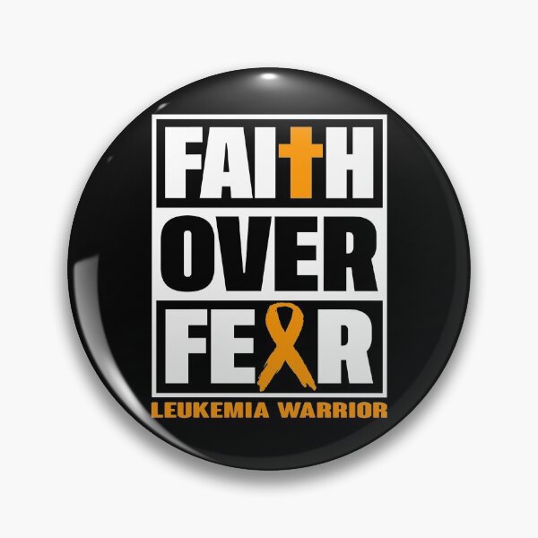 Item preview, Faith Over Fear Leukemia Awareness designed and sold by Gillosina.