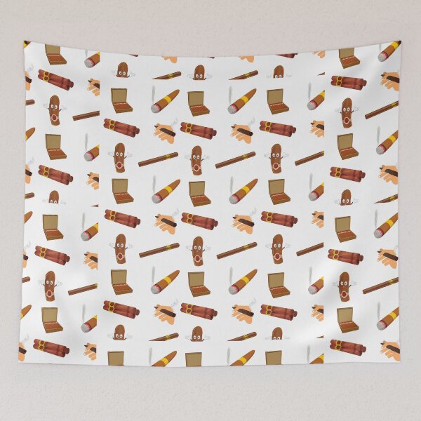 Item preview, Patrón de fondo de diseños de cigarros designed and sold by Archer25.