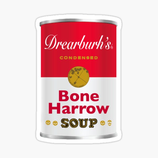 bone harrow soup Sticker
