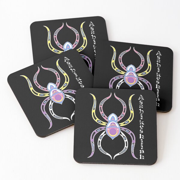 Item preview, Asabikeshiinh (spider) Bigender Pride designed and sold by KendraHowland.
